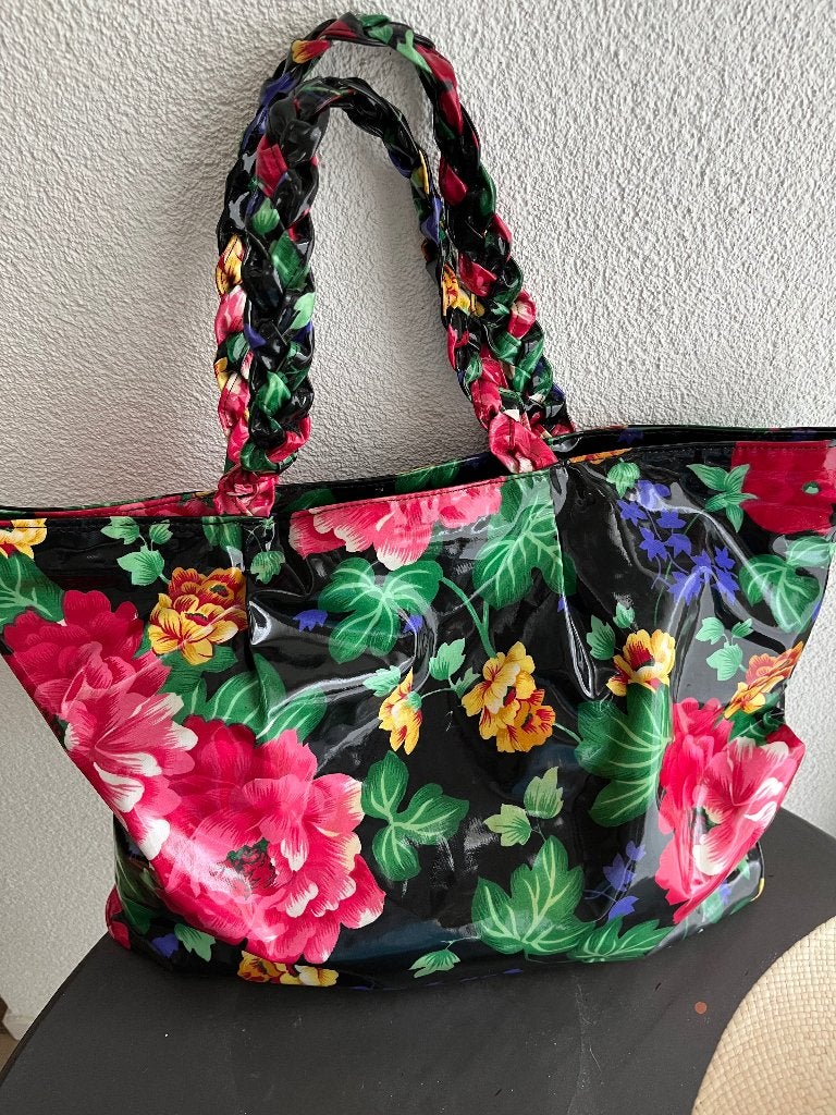 strandtas, Ophalen of Verzenden, Zo goed als nieuw, Zwart, Overige typen