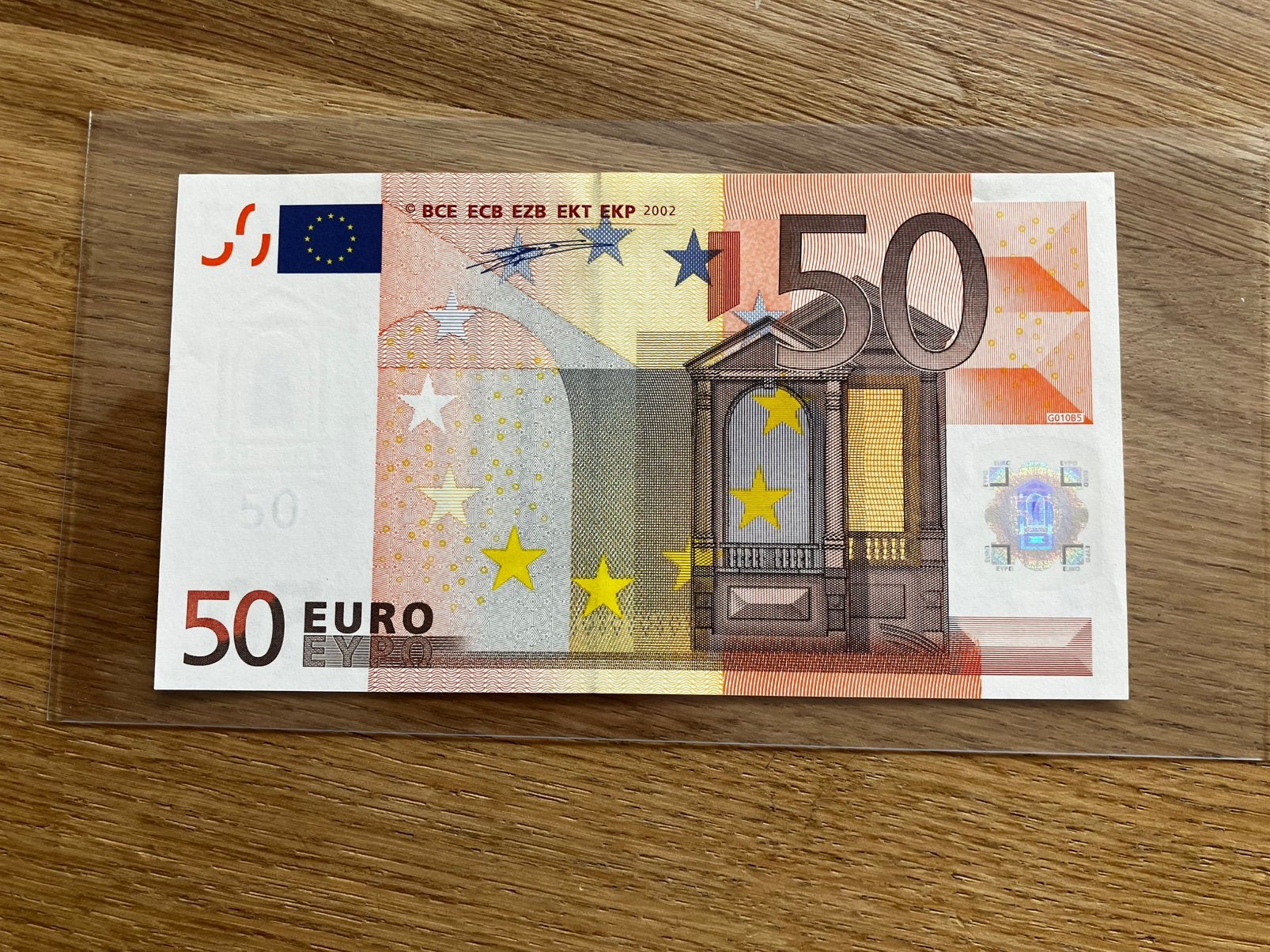 €50,- Duisenberg - Nederland P/G010 - aUNC, Ophalen of Verzenden, Overige landen, 50 euro