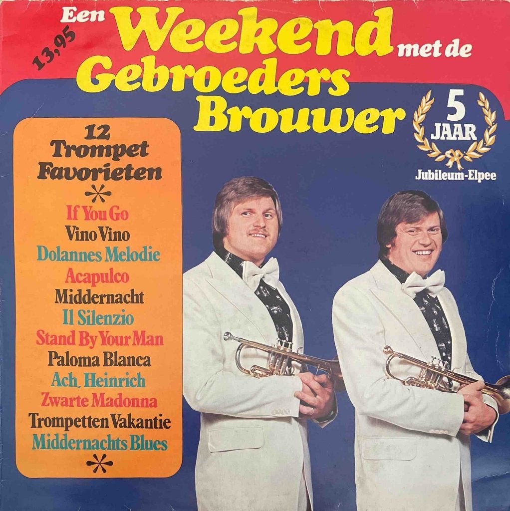 Gebroeders Brouwer - Een Weekend Met De Gebroeders Brouwer, LP, Gebruikt, Overige genres, Ophalen of Verzenden