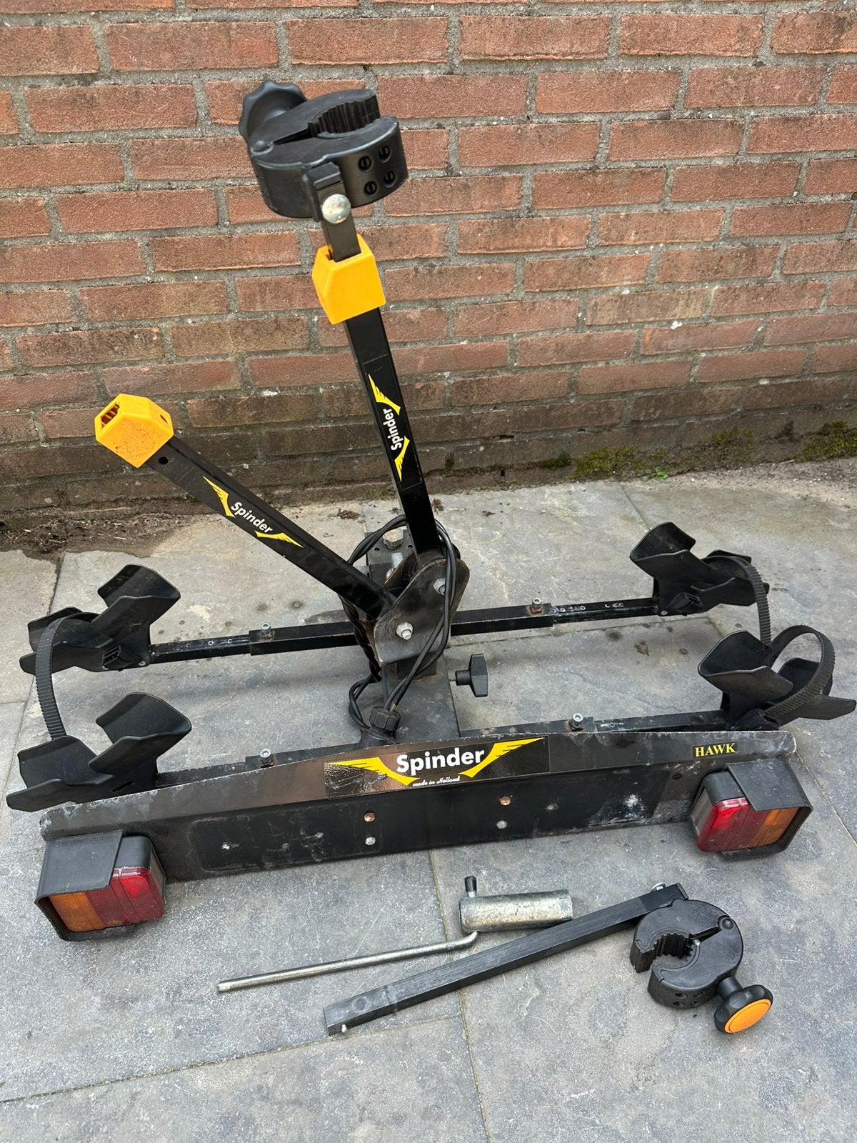 Spinder Hawk fietsendrager t.e.a.b., Auto diversen, Fietsendragers, Ophalen, Zo goed als nieuw, Trekhaakdrager