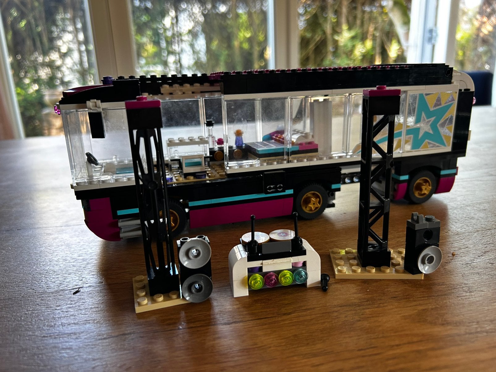 Lego Friends - popstar bus, Gebruikt, Lego, Friends, Ophalen of Verzenden