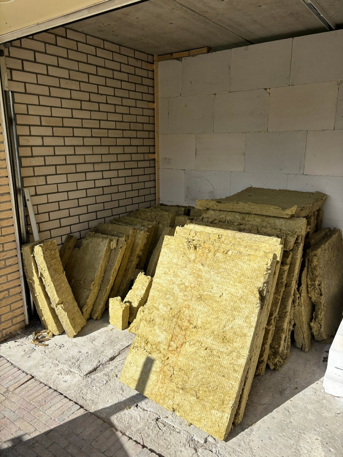 Steenwol isolatieplaten - Diverse afmetingen, Doe-het-zelf en Verbouw, Ophalen, Gebruikt, Steenwol, 15 m² of meer