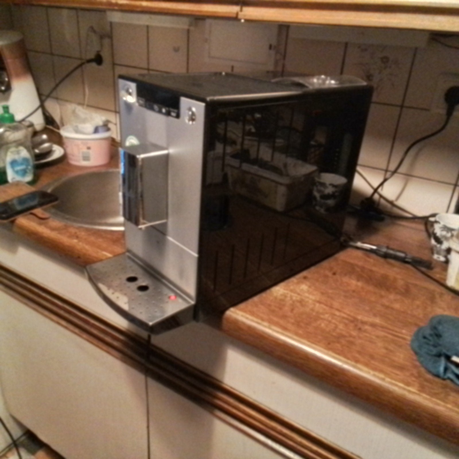 Melitta Caffeo Solo koffiemachine boonen- knipperende lampje, Ophalen, Koffiemachine