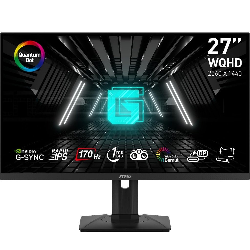 Monitor MSI G27qpf, Computers en Software, Monitoren, Gebruikt, MSI, IPS, In hoogte verstelbaar