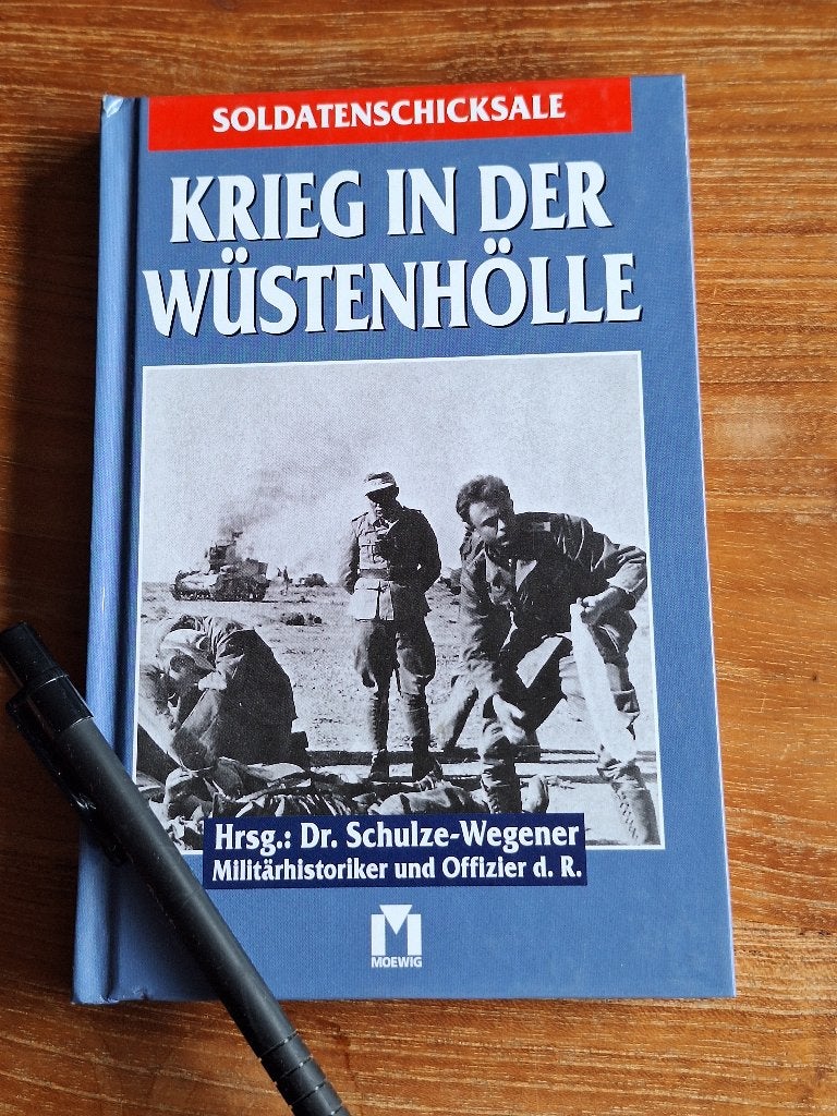 Krieg in der wustenholle, Ophalen of Verzenden, Tweede Wereldoorlog, Gelezen, Overige onderwerpen