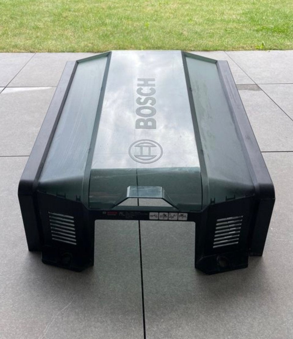 Afdak / garage voor Bosch Indego Robotmaaier, Tuin en Terras, Ophalen of Verzenden, Bosch, -, -
