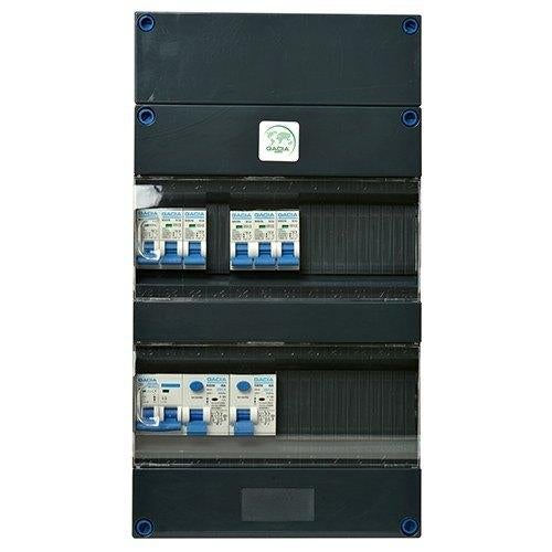 1F groepenkast 6x B16A + 2x ALS 2P 40A 30mA + HFDS 2P, Verzenden, Nieuw