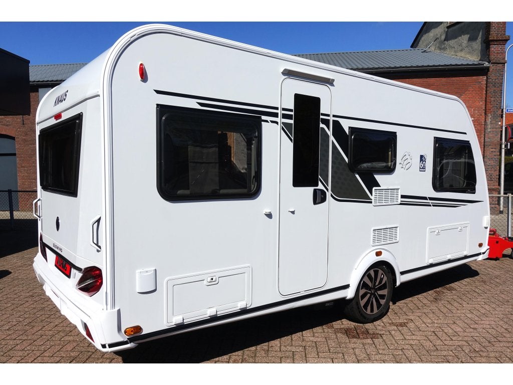 Knaus Sudwind 60 Years 460 EU Mover Voortent Maxxfan 1700KG, Bedrijf, Treinzit, Schokbreker, 4 tot 5 meter