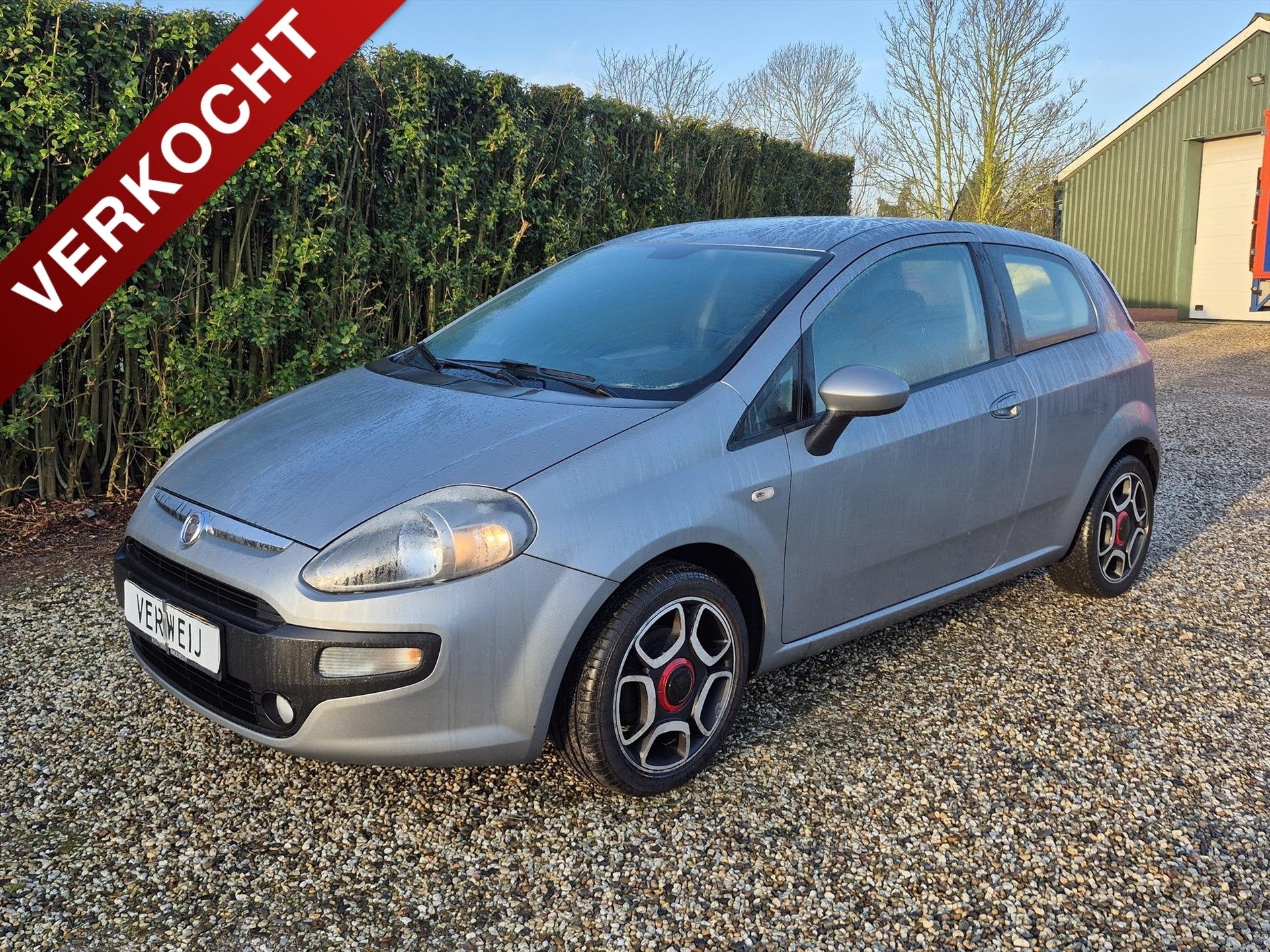 FIAT Punto 1.4 3Drs EVO Business | Nwe APK! | Airco | LM Vel, Euro 5, Stof, 4 cilinders, 400 kg