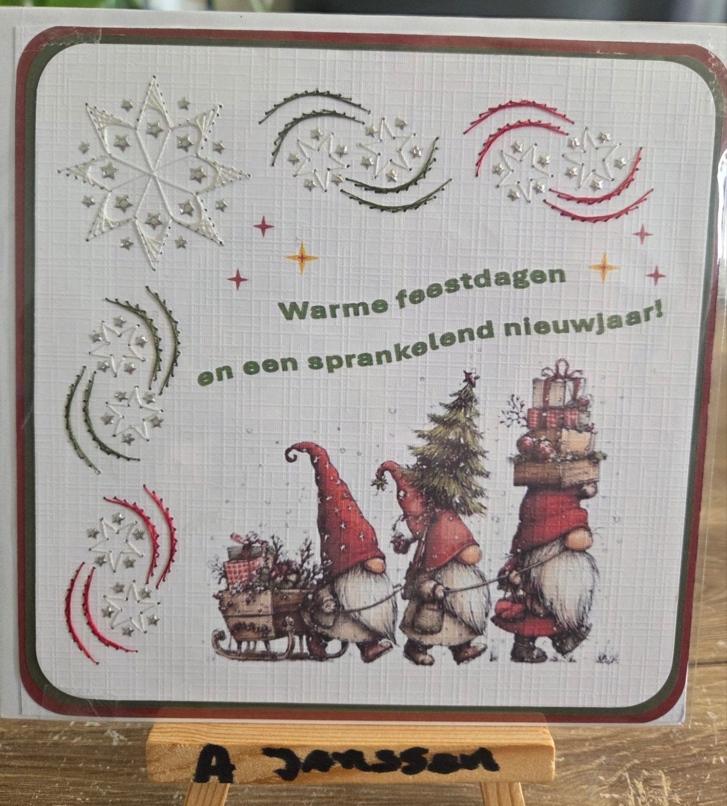 kerstkaart, Ophalen of Verzenden, Nieuw, Kerst