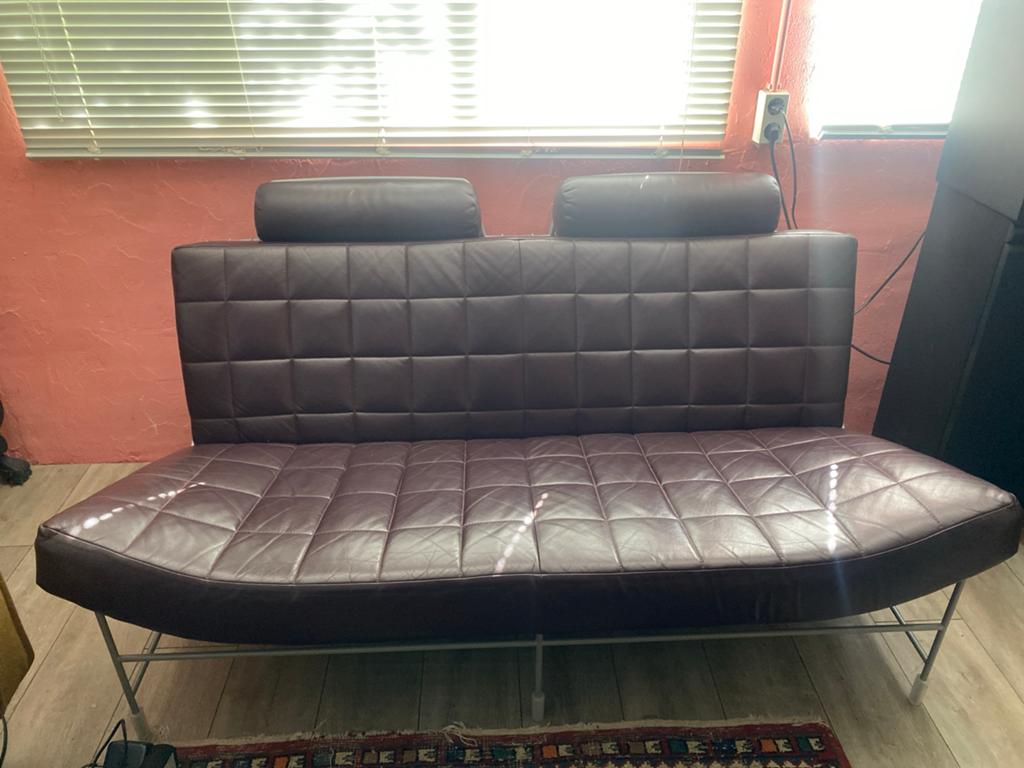 Leolux Volare, Huis en Inrichting, Banken | Bankstellen, Ophalen, Gebruikt, 150 tot 200 cm, Tweepersoons