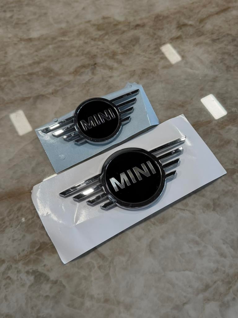 Mini cooper logo’s chrome f56, Ophalen of Verzenden, Mini, Mini, Mini