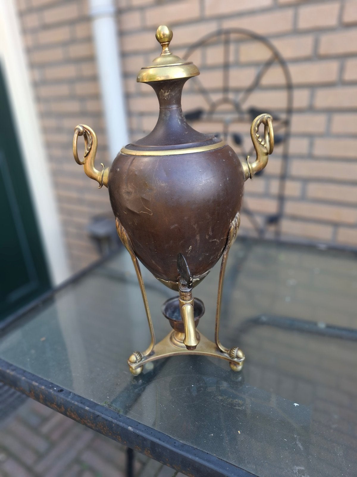 Antieke Samovar - Koper en Brons, Antiek en Kunst, Ophalen, Koper