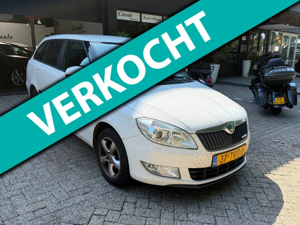 Skoda Fabia Combi 1.2 TDI Greenline, Auto's, Skoda, Voorwielaandrijving, Euro 5, Start-stop-systeem, 1199 cc