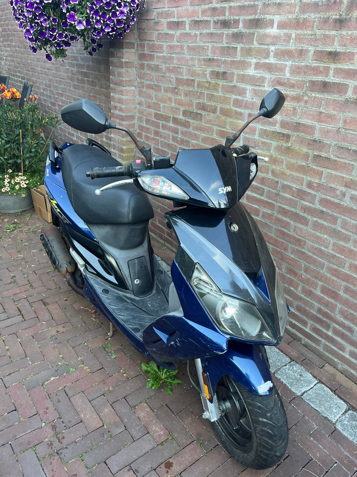 SYM Jet Sport X, Fietsen en Brommers, Scooters | SYM, Ophalen, Gebruikt, Overige modellen, 49 cc