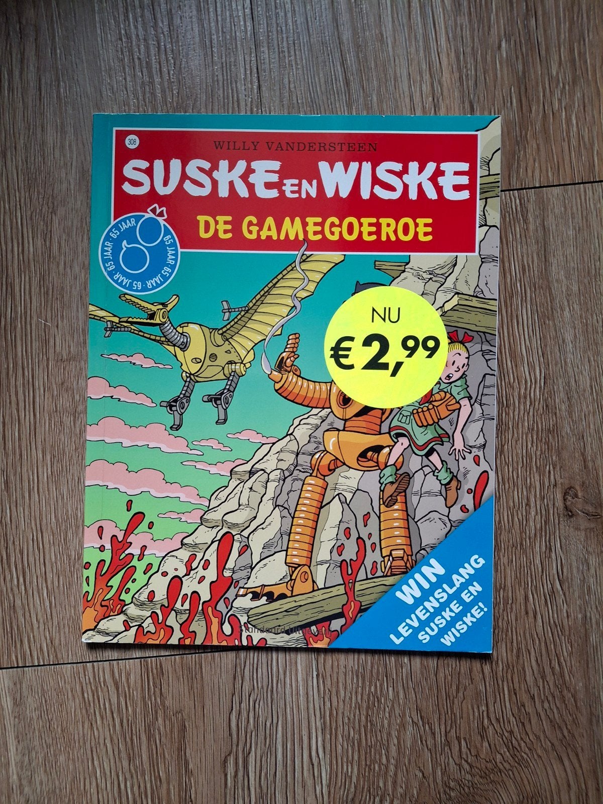 Suske en Wiske - De Gamegoeroe (nr. 308), Ophalen of Verzenden