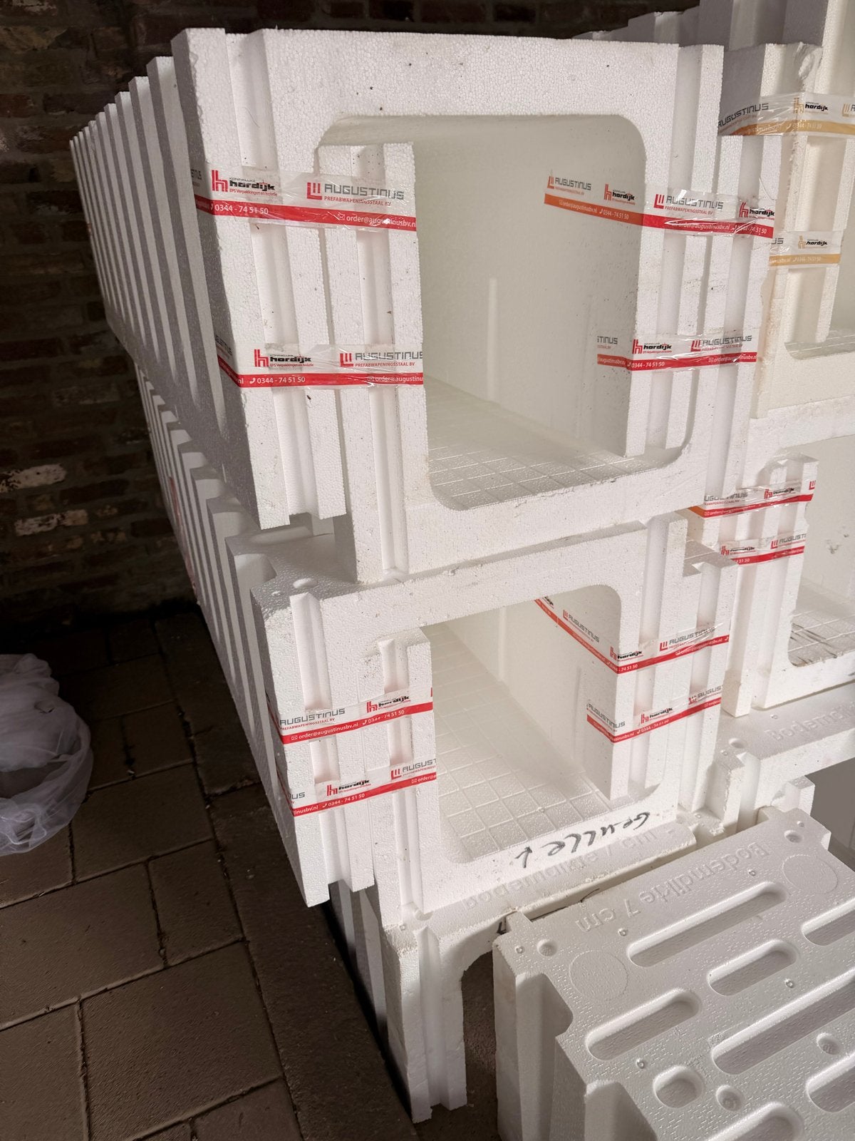 VBI Funderingsbekisting nieuw 400x400x1200, Doe-het-zelf en Verbouw, Ophalen, 4 tot 8 cm, Zo goed als nieuw, 15 m² of meer