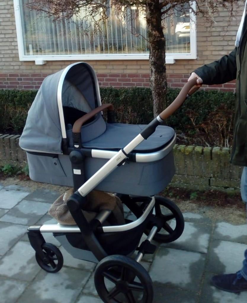 Kinderwagen Joolz Day+ complete set Gorgeous Grey, Gebruikt, Combiwagen, Verstelbare duwstang, Ophalen