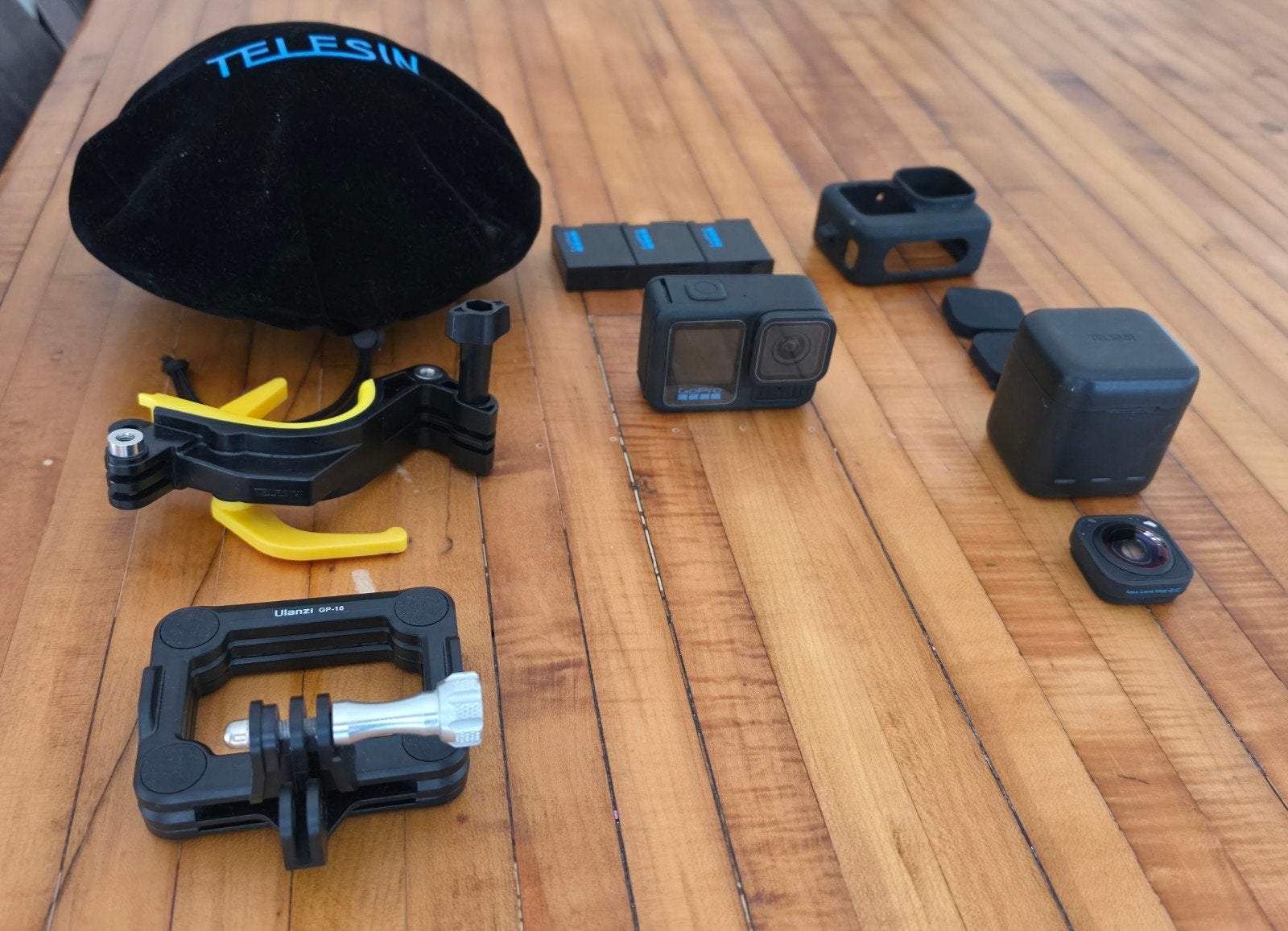 GoPro Hero 13 met accessoires, Audio, Tv en Foto, Ophalen of Verzenden, Gebruikt, GoPro