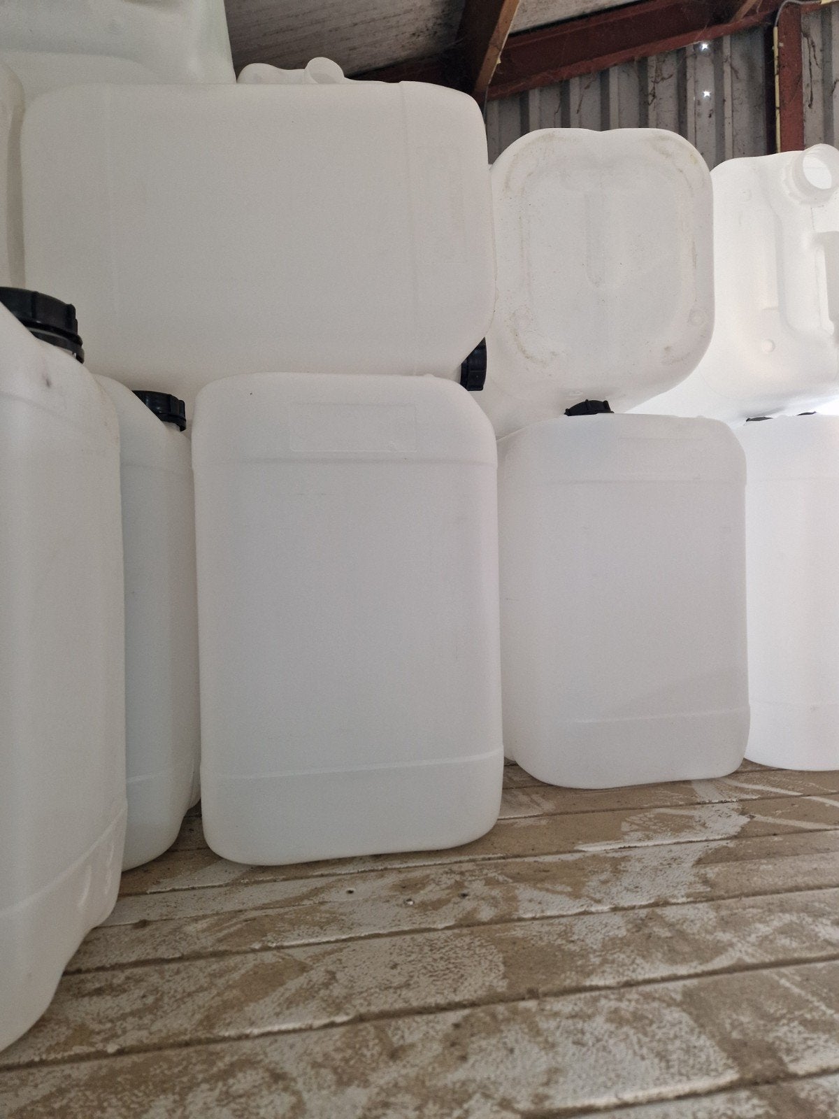 Jerrycans, Minder dan 75 liter, Ophalen