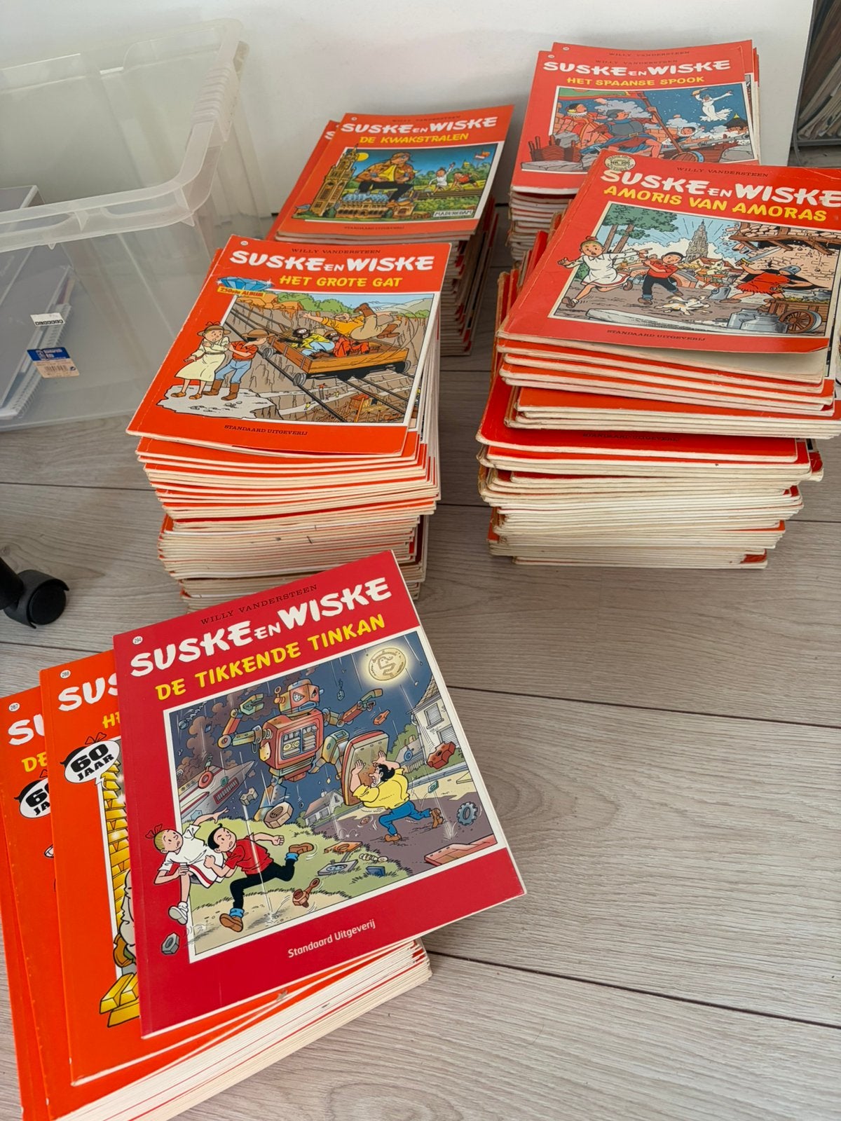 Collectie suske en wiske strips, Meerdere stripboeken, Ophalen, Gelezen