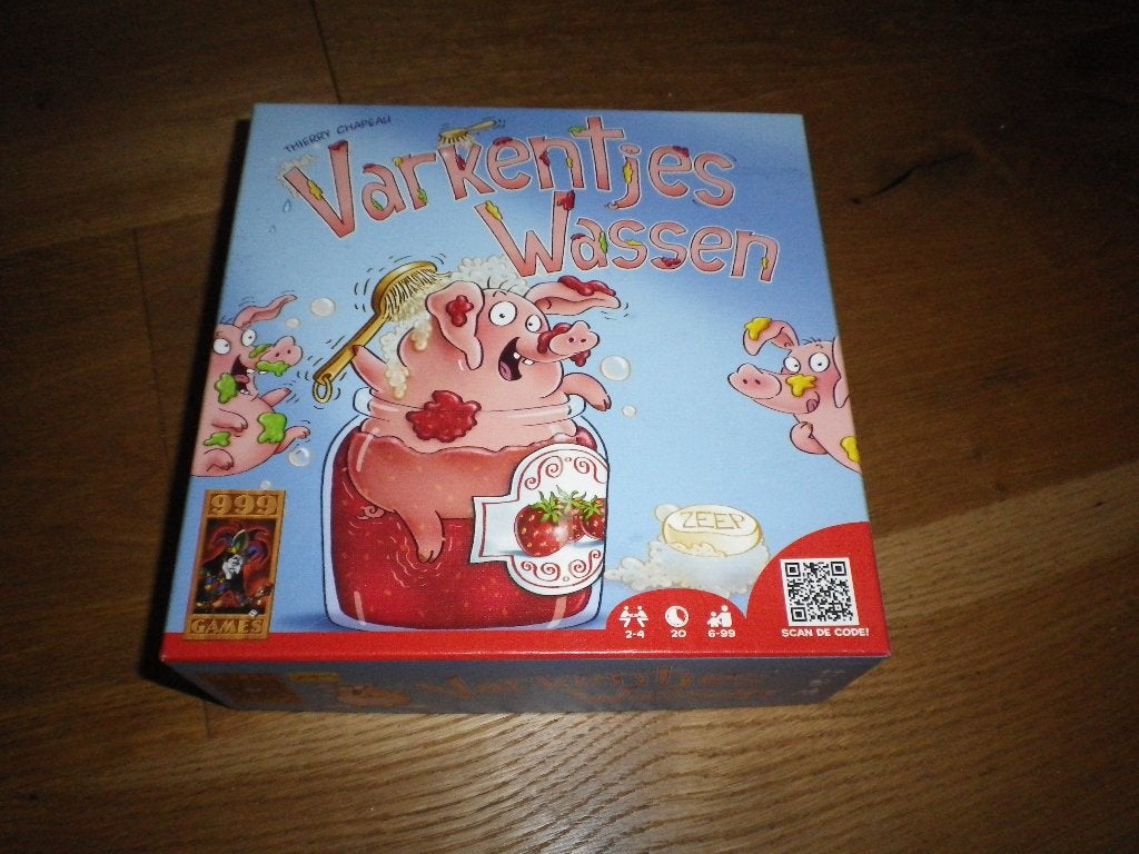 Varkentjes wassen 999 spel, Ophalen of Verzenden, Zo goed als nieuw, 999 Games
