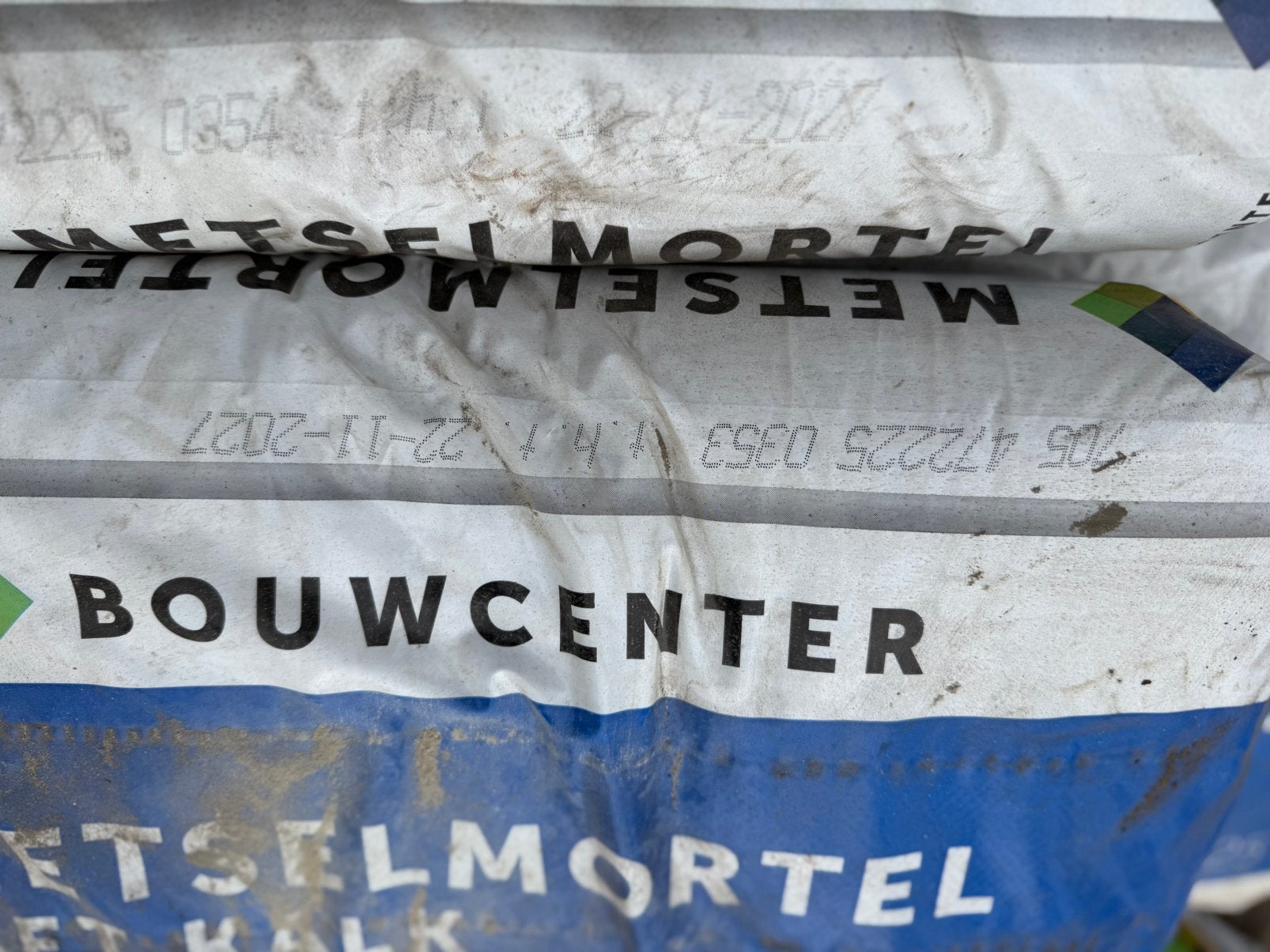 20 zakken mortel / lijmmortel 25 kg – nieuw, Ophalen, Zo goed als nieuw