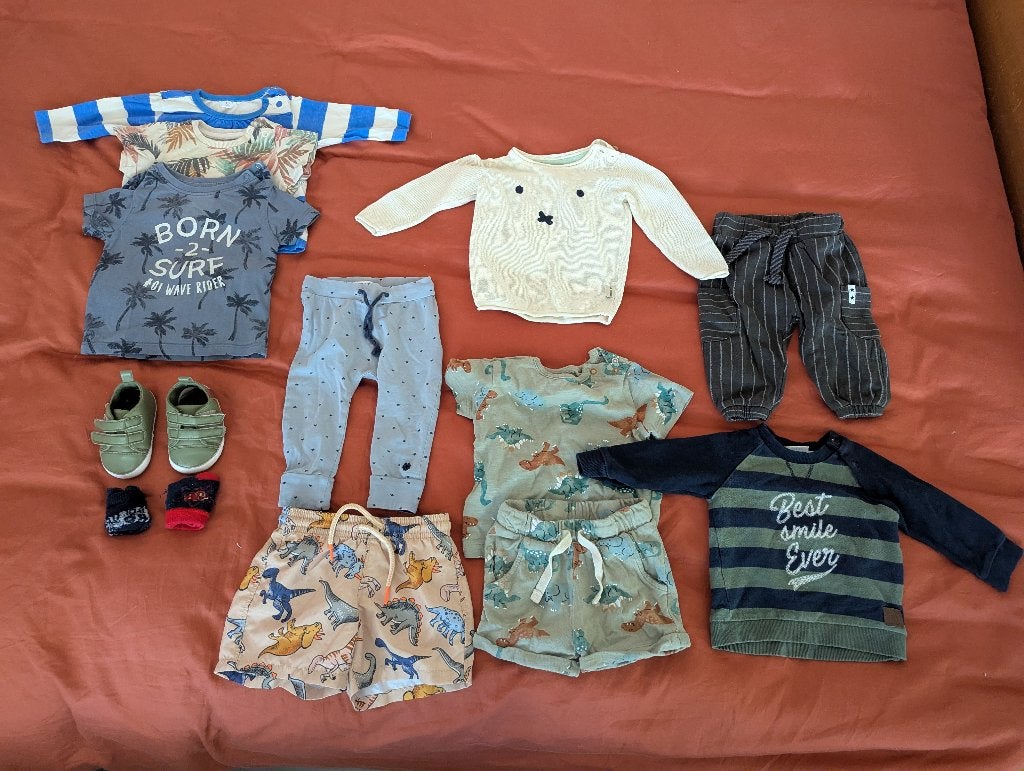 Babykleding jongen 62-68, Ophalen of Verzenden, Gebruikt, Maat 62