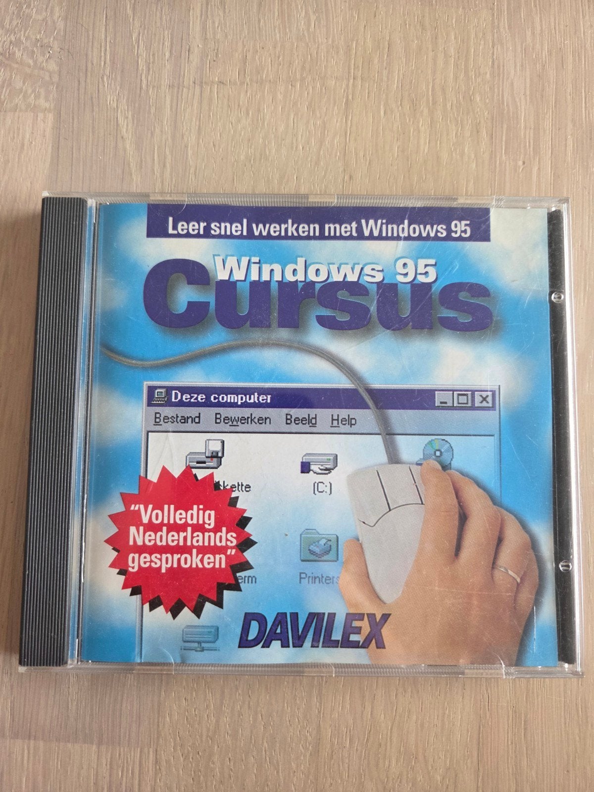 Windows 95 Cursus Davilex - Leer snel werken met Windows 95, Computers en Software, Educatie- en Cursussoftware, Gebruikt, Software cursus