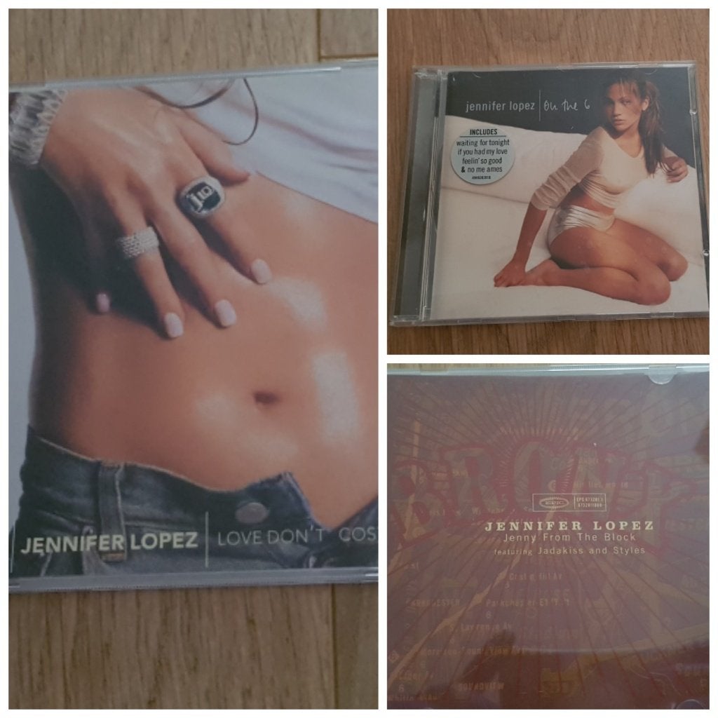 Jennifer lopez cd 3 albums on the 6 jenny from the block, Verzenden, Zo goed als nieuw, R&B