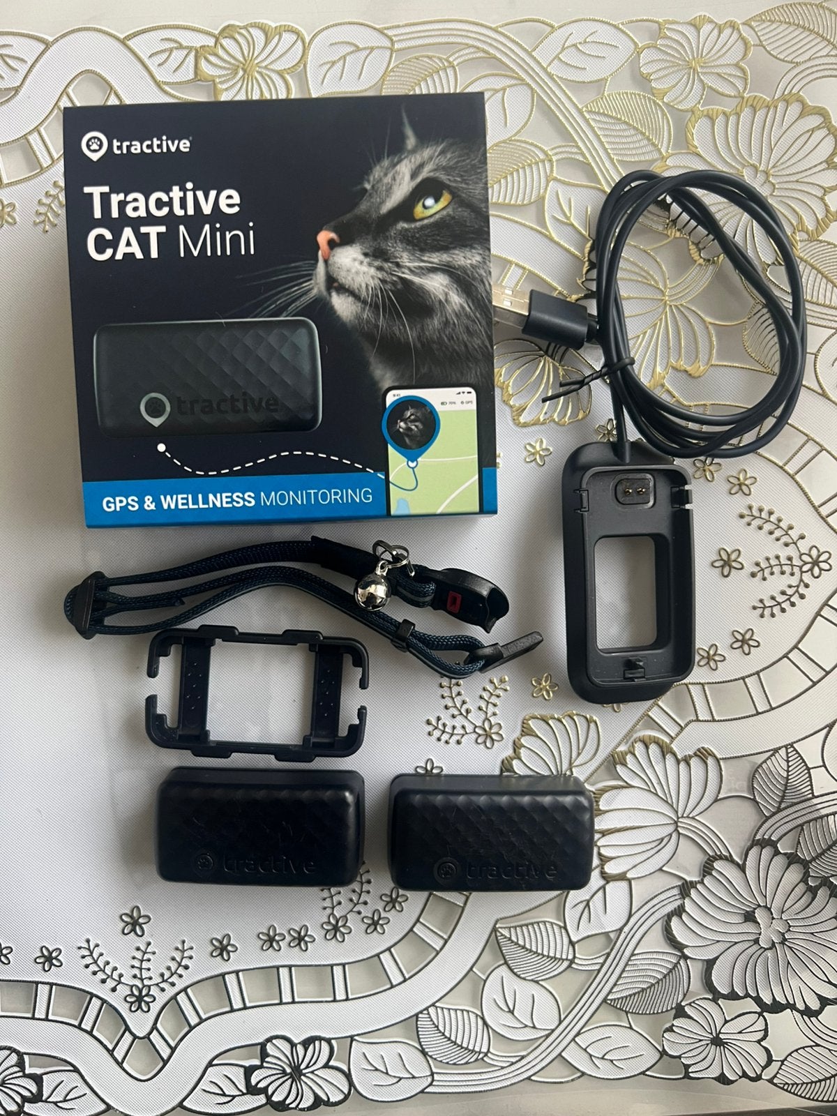 Tractive CAT Mini 2x, Dieren en Toebehoren, Katten-accessoires, Gebruikt, Ophalen of Verzenden