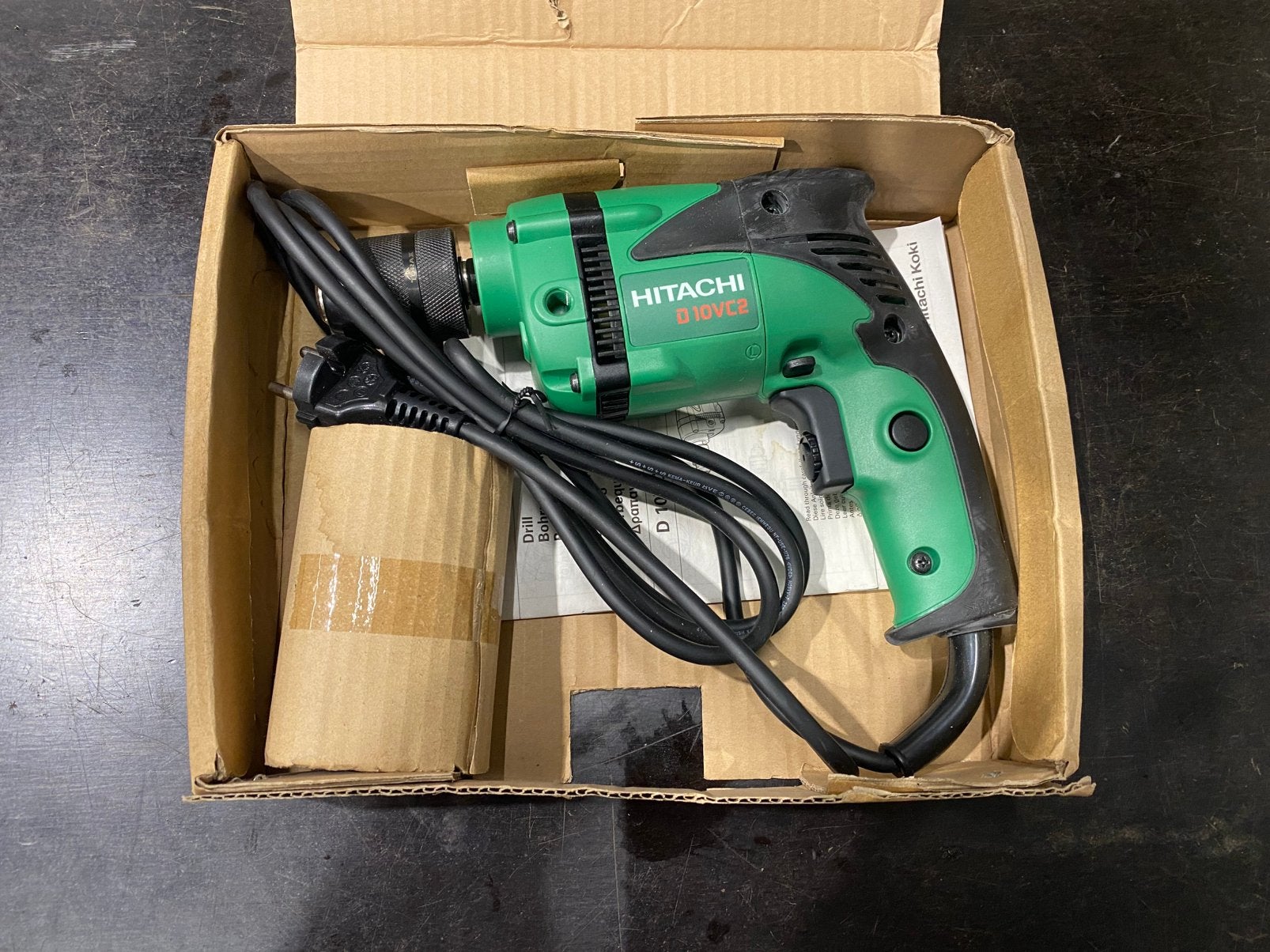 Hitachi D10VC2 boormachine nieuw in doos, Doe-het-zelf en Verbouw, Ophalen of Verzenden, Nieuw, Boormachine