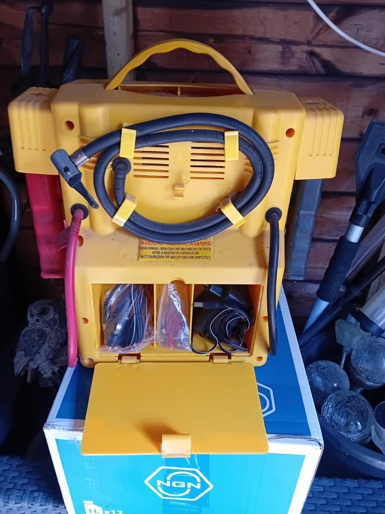 Power Station & Air Compressor - Draagbare Startbooster, Auto diversen, Jumpstarters, Ophalen, Nieuw