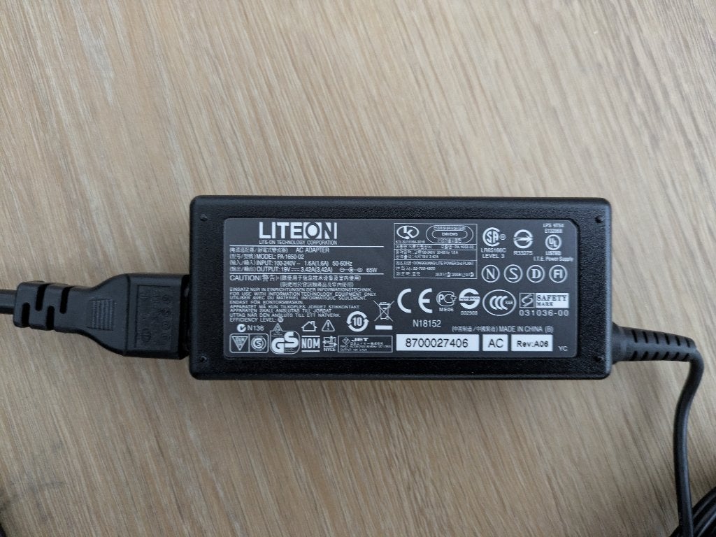 LiteON power adapter, Ophalen of Verzenden, Gebruikt, LITEON