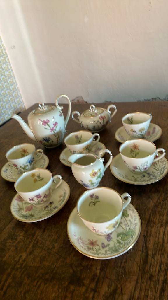 Krautheim Bavaria Germany antiek servies, Antiek en Kunst, Antiek | Servies compleet, Ophalen of Verzenden