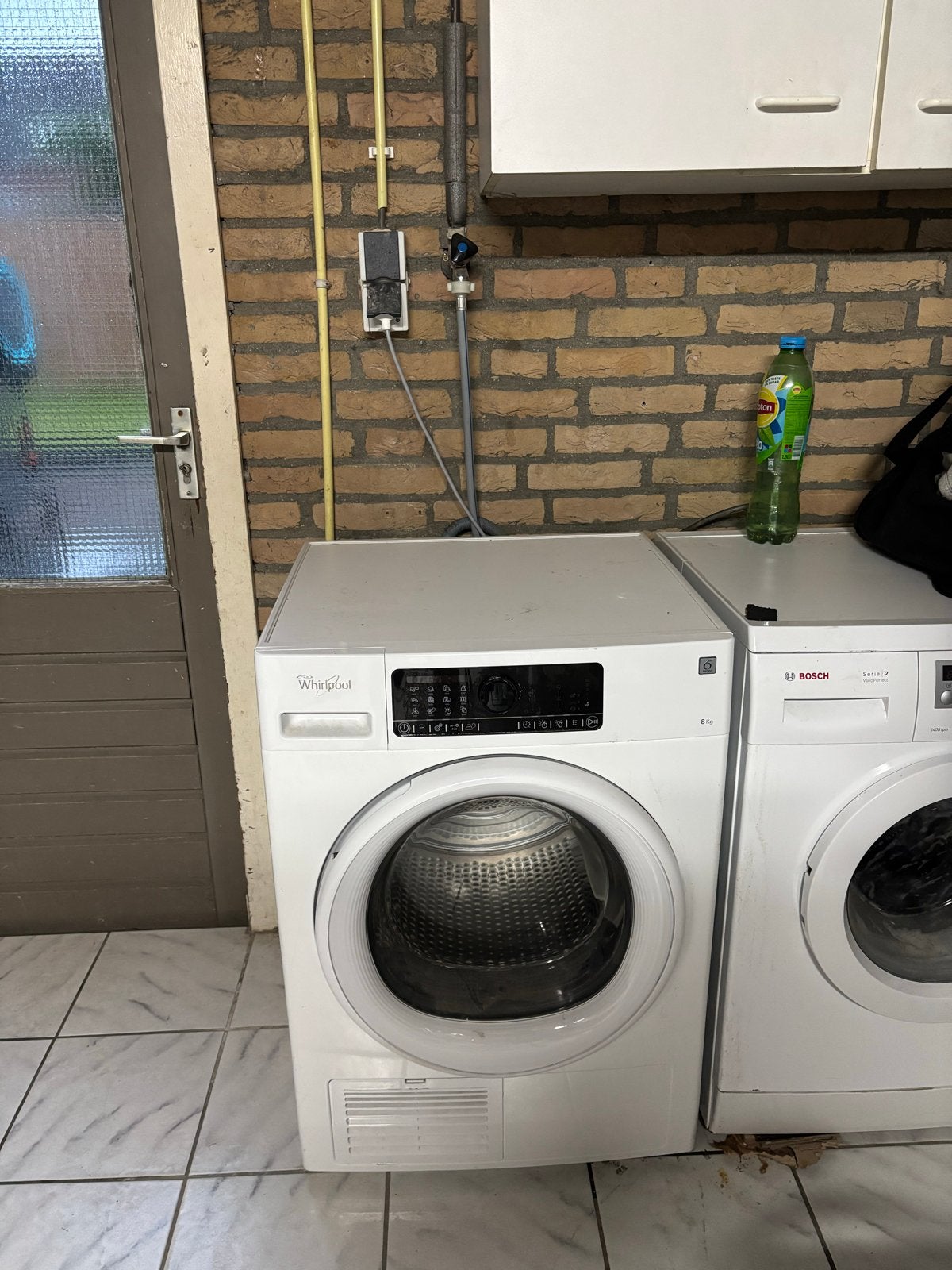 Whirlpool droger 8KG - Defect, 8 tot 10 kg, Ophalen, Niet werkend