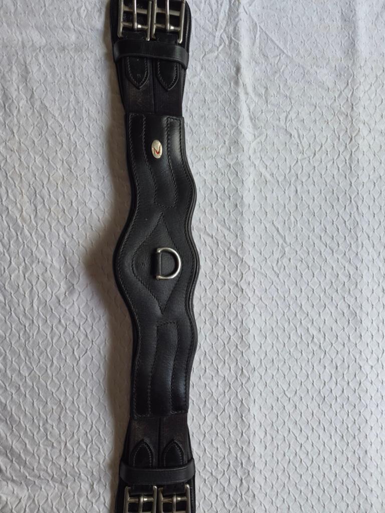 Horze anatomische singel 55cm, Dieren en Toebehoren, Ophalen of Verzenden, Zo goed als nieuw, Dressuur