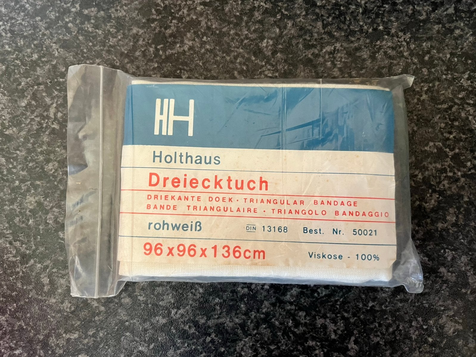 Vintage  Holthaus Dreiecktuch (driekante doek / mitella), Ophalen of Verzenden