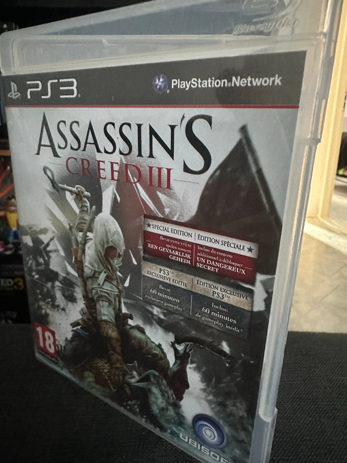 Assassin's Creed III PS3, Spelcomputers en Games, Games | Sony PlayStation 3, Avontuur en Actie, Online, Gebruikt, Vanaf 18 jaar