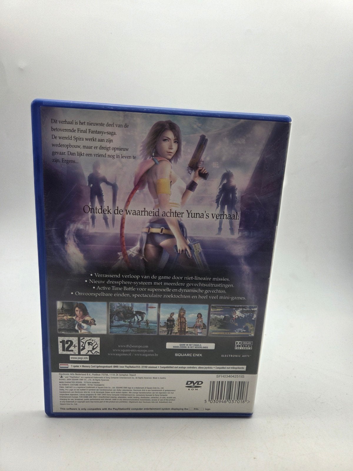 Final Fantasy X-2 PlayStation 2 (PS2), Gebruikt, Niet gespecificeerd op product, Ophalen of Verzenden, Role Playing Game (Rpg)