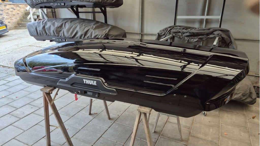 Thule Motion XT XL zwart 500 ltr. dakkoffer uit verhuur, Ophalen, Gebruikt, Thule Sweden AB, Borggatan 5, 335 73 Hillerstorp, Zweden