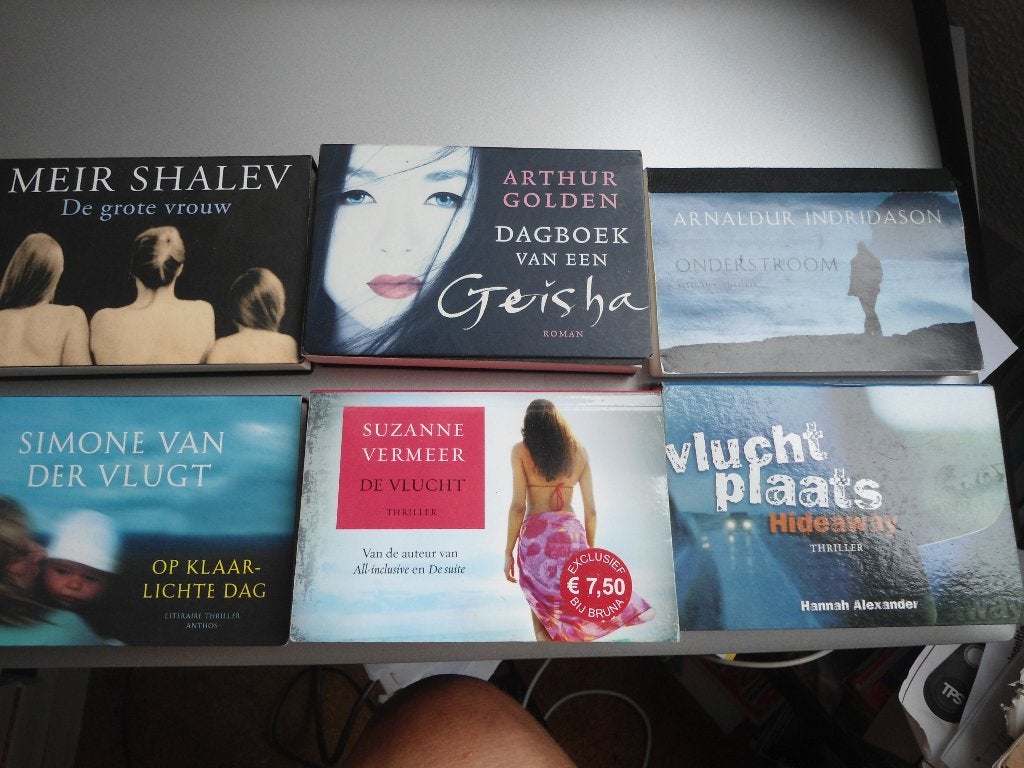 Dwarsliggers: Vd Vlugt, Vermeer, Indridason, Golden, Alexand, Boeken, Ophalen of Verzenden, Gelezen, Diverse auteurs