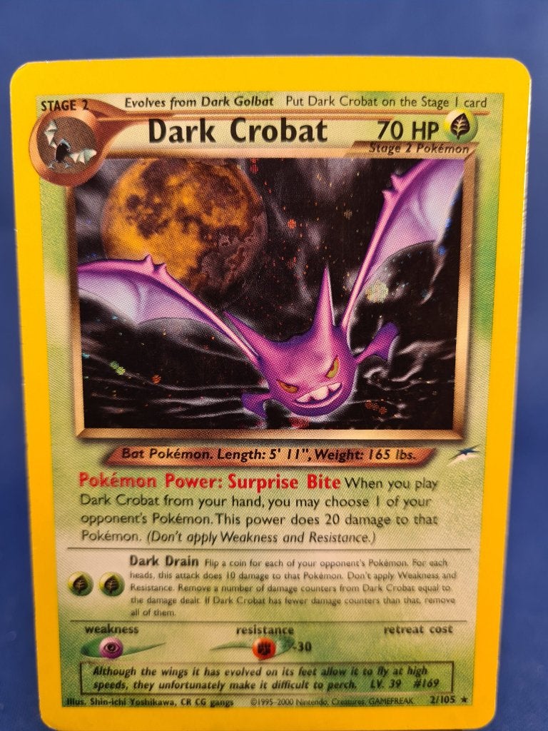 Dark Crobat 2/105 - Neo Destiny, Verzenden, Gebruikt