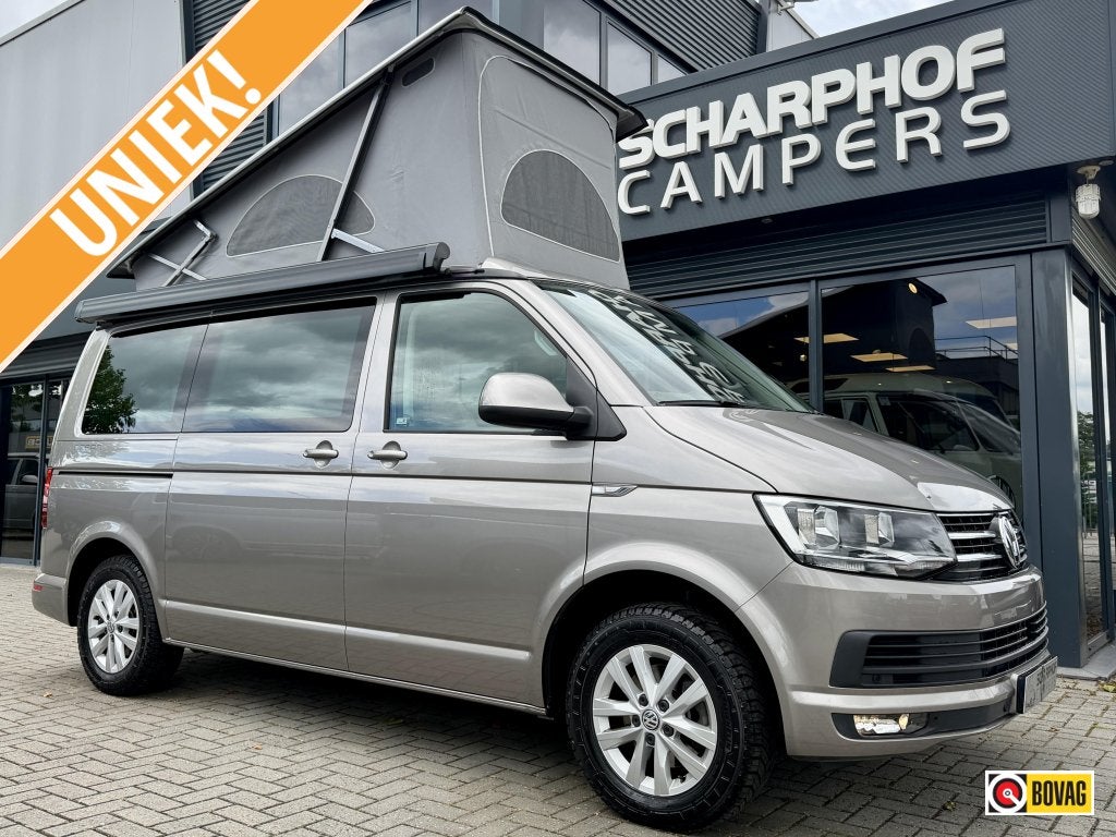 VW T6 California Ocean 150 DSG NIeuwstaat!, Caravans en Kamperen, Campers, Automaat, Buscamper of Camperbus, Volkswagen, Bedrijf