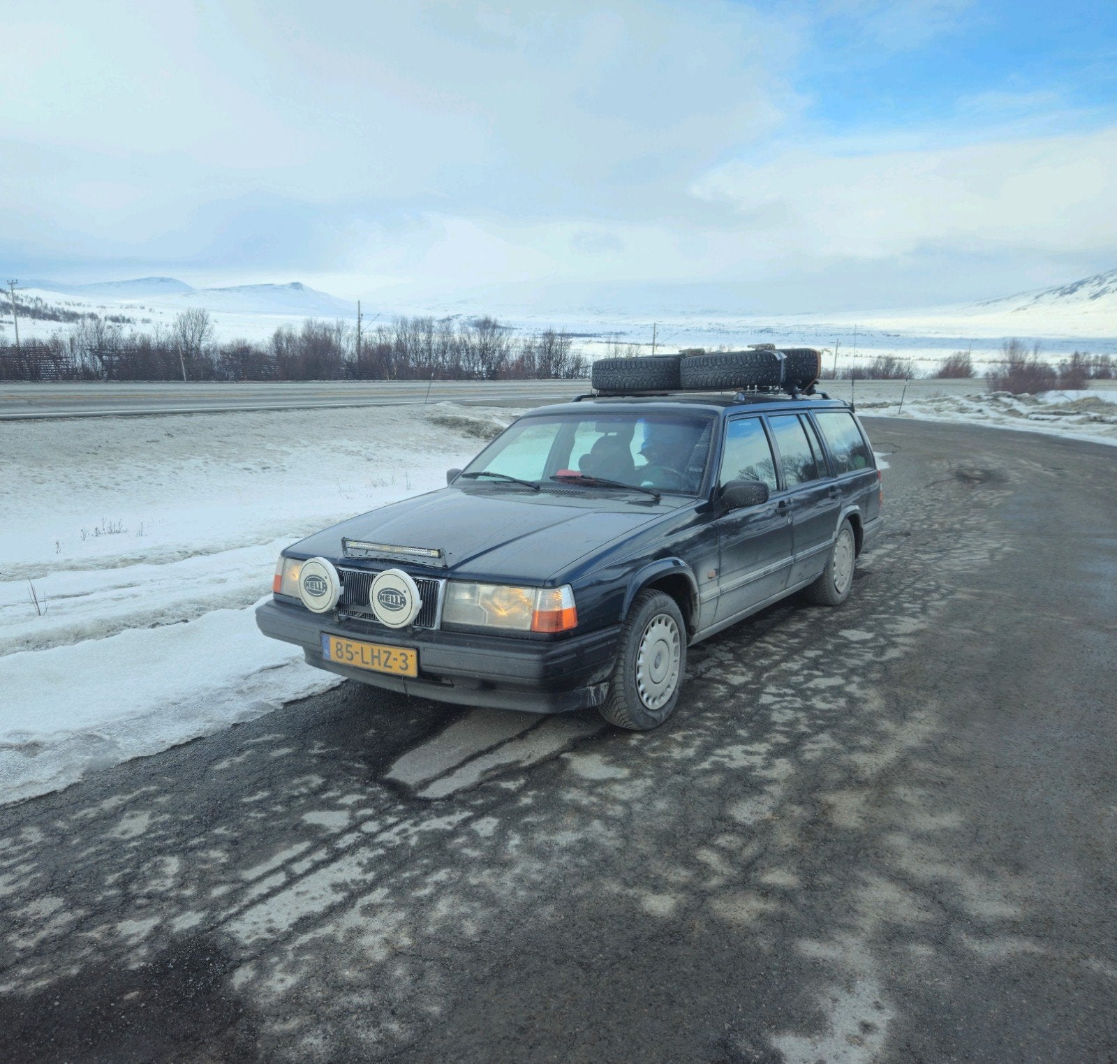 Volvo 940 diesel D24 TIC, Zwart, 700 kg, 122 pk, Leder