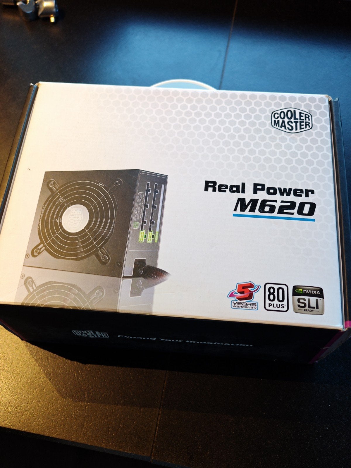 Cooler Master Real Power M620 Voeding 620W Modulair, Computers en Software, Interne voedingen, Ophalen of Verzenden