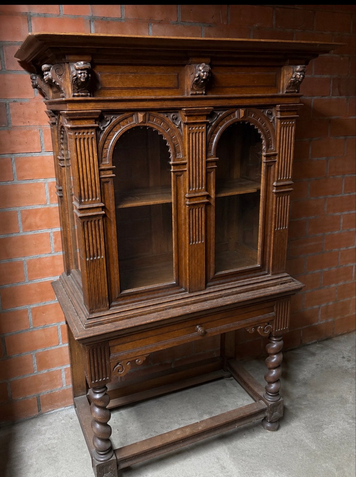 Antieke Neo-Renaissance Kast, ca. 1880, Ophalen