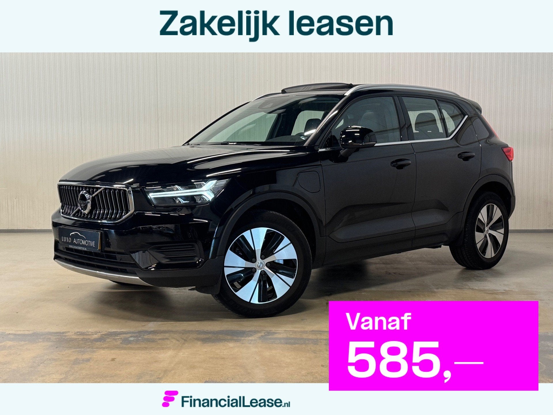 Volvo XC40 1.5 T4 Recharge Inscription Expression | PANO | 3, Dealer onderhouden, Euro 6, 129 pk, Zwart