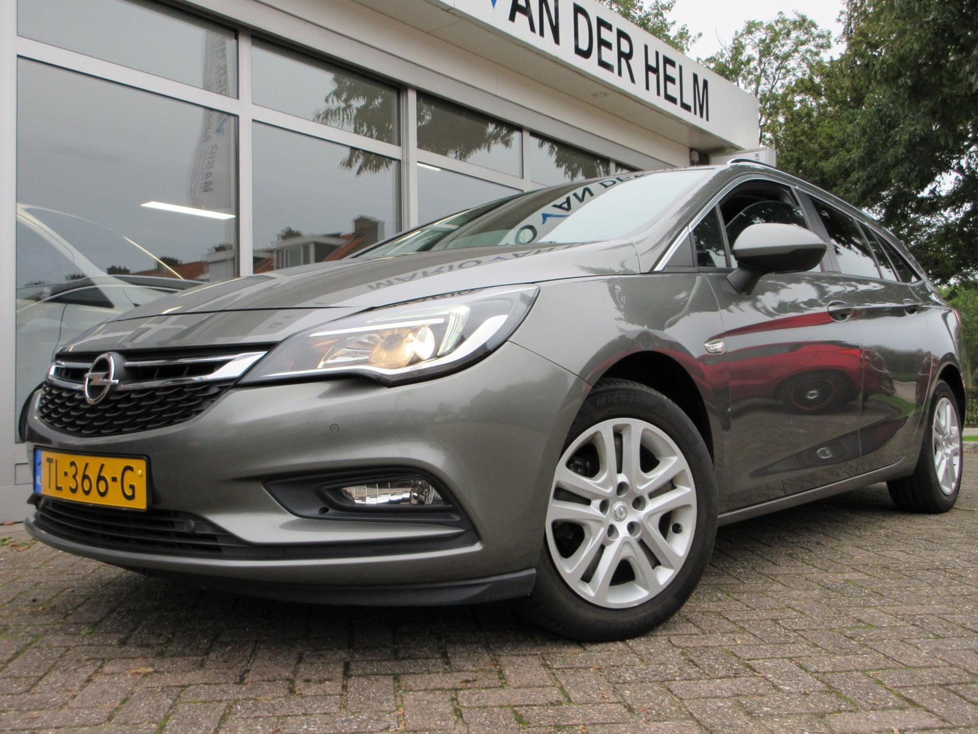 Opel Astra Sports Tourer 1.0 Online Edition Airco/Navigatie, Auto's, Voorwielaandrijving, Stof, Gebruikt, 1178 kg