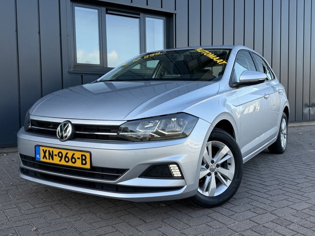 Volkswagen Polo 1.0 TSI DSG *Airco*CarPlay*CruiseC 83.000Km, Dealer onderhouden, Stof, Gebruikt, 95 pk